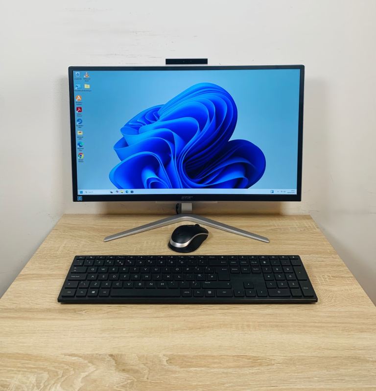 UltraFast 8GB 128GB SSD+ 500GB All in One Acer Pc Desktop Computer, Win 11 Microsoft office