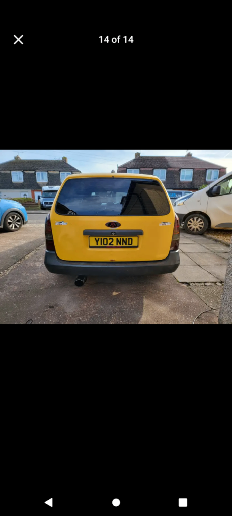 Vauxhall, ASTRAVAN, Car Derived Van, 2001, Manual, 1686 (cc)