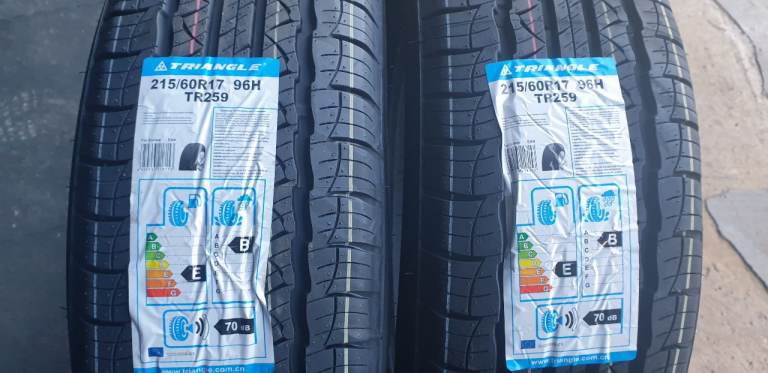 215 60 17   2 x NEW!! tyres Triangle Advante X SUV All Seasons