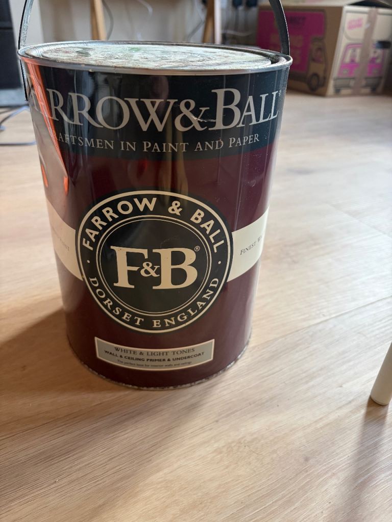 Farrow and Ball White and Light Tones Wall and Ceiling Primer and Undercoat