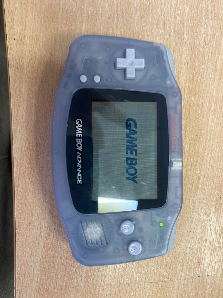Game boy advanced console