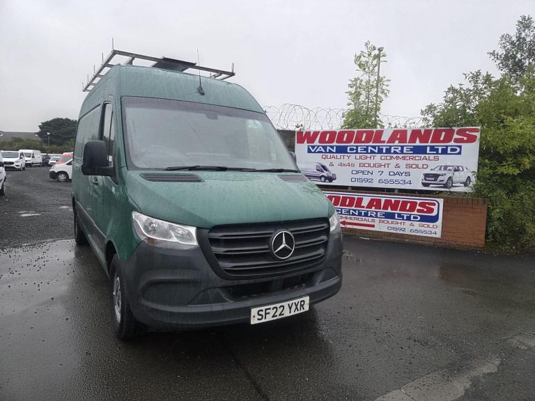 2022 ON 22 PLATE MERCEDES BENZ SPRINTER 315 CDI MWB VAN ULEZ FREE ZONE  