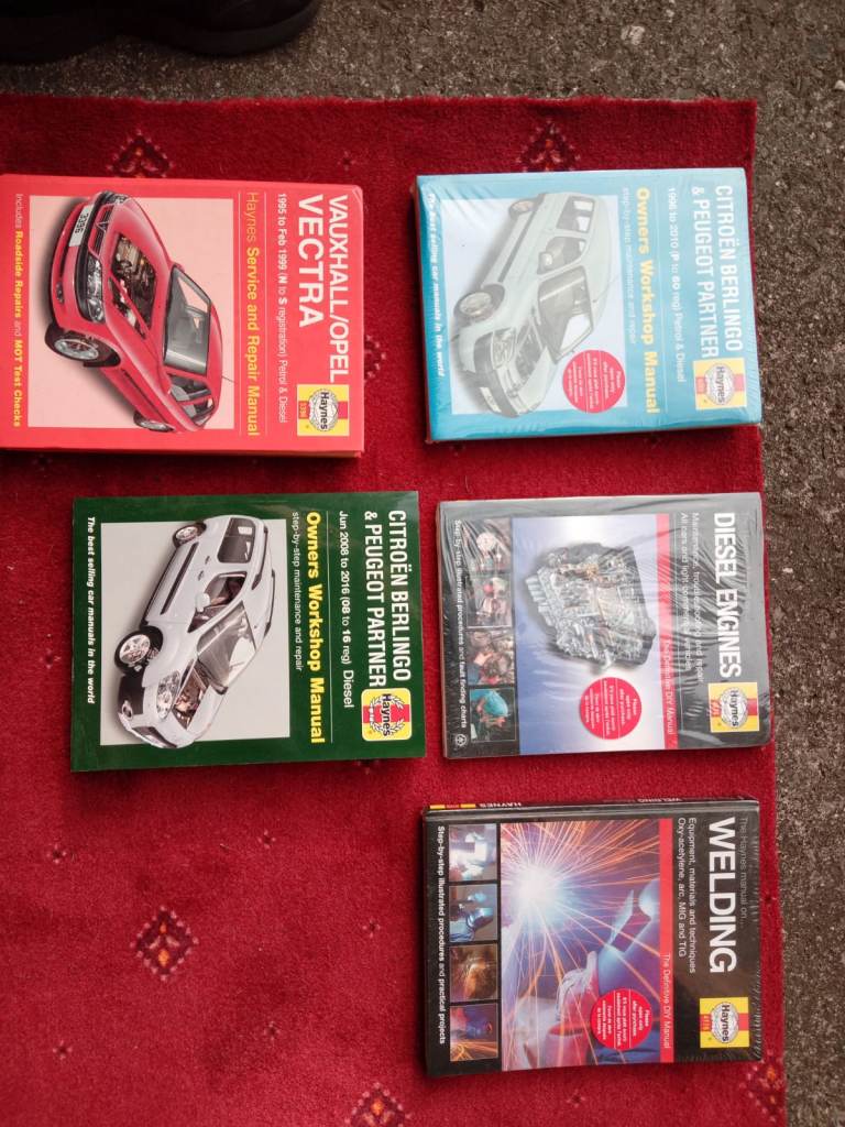 Haynes manual,and jigsaw puzzle