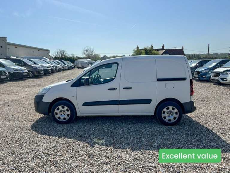2017 Peugeot Partner SWB L1H1 Low Roof Air Con Sensors EURO 6 NO VAT Panel Van Diesel Manual