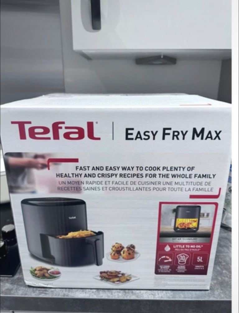 Tefal Easy Fry Max Air Fryer - Brand New, 5L Capacity