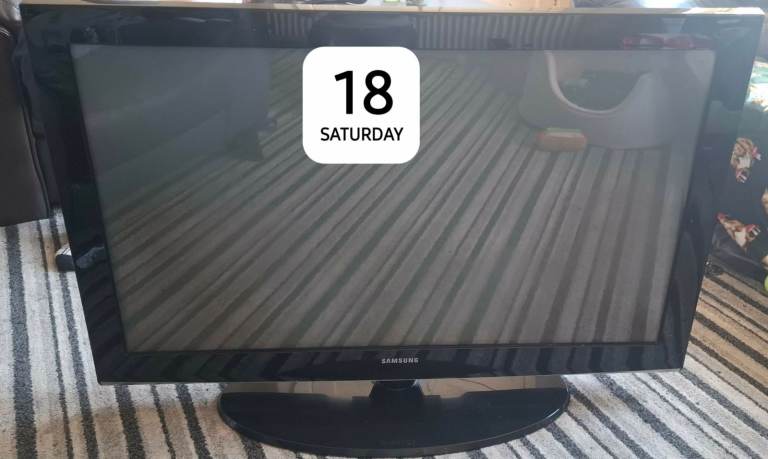 Samsung 50" Flat Screen TV – Good Working Order