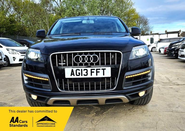 2013 Audi Q7 3.0L TFSI- 7 SEATER-ULEZ/CAZ PASS-FREE 18MONTHS GOLD WARRANTY &