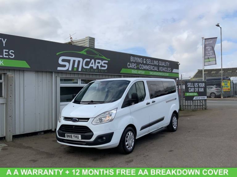 2018 Ford Tourneo Custom 2.0 TDCi 105ps Low Roof 8 Seater Zetec MPV DIESEL Manual