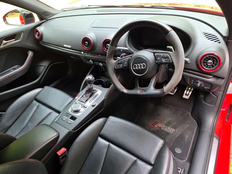 2018 Audi RS3 2.5 TFSI Saloon 4dr Petrol S Tronic quattro Euro 6 (s/s) (400 ps) Saloon Petrol Aut...