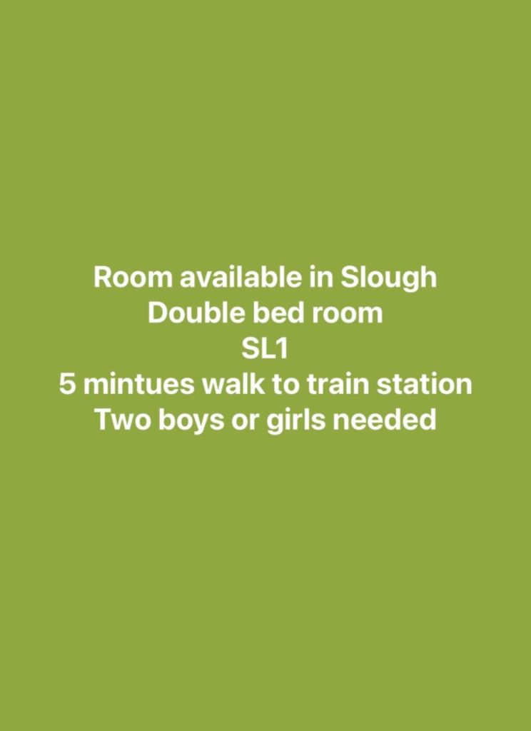 Double bedroom available 