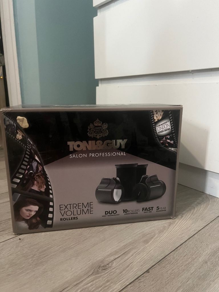 TONI&GUY Extreme Volume Rollers - As Good As New, Boxed