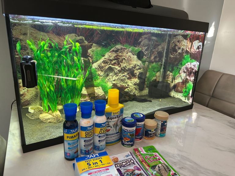 Aquarium full set up 