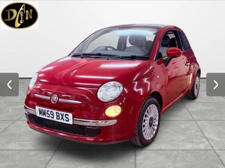 2010 Fiat 500 1.2 Lounge 3dr Dualogic [Start Stop] HATCHBACK Petrol Automatic