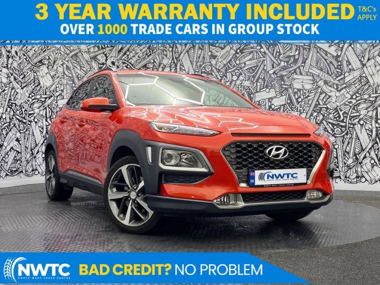 2019 Hyundai KONA 1.0 T-GDi Premium SE SUV 5dr Petrol Manual Euro 6 (s/s) (120 ps) HATCHBACK Petr...