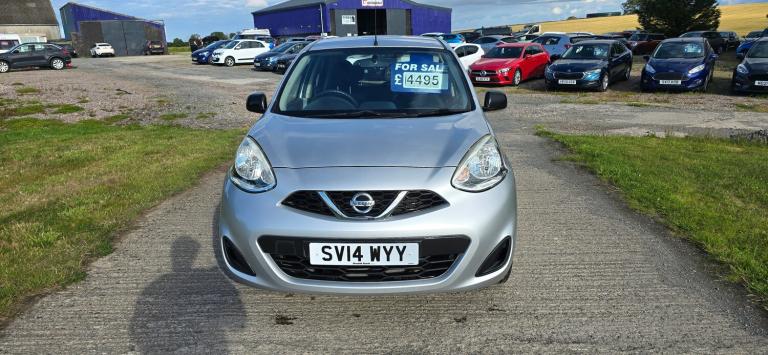 2014 Nissan Micra 1.2 Visia 5dr HATCHBACK PETROL Manual