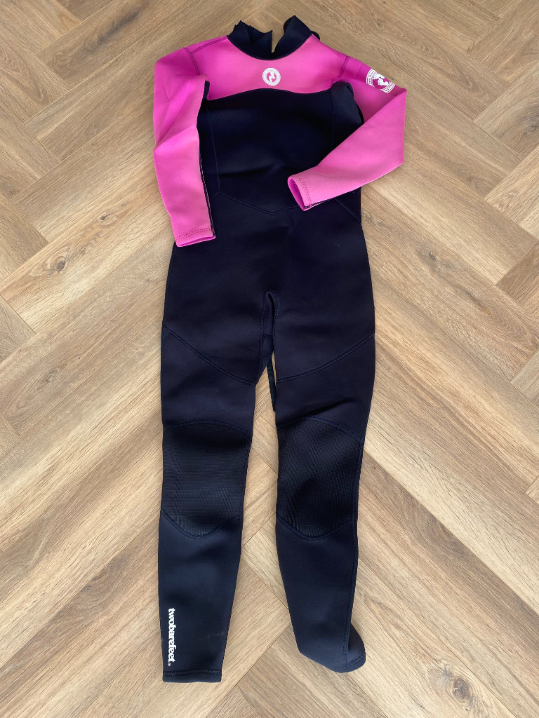Kids full length wet suite - PINK 3XL