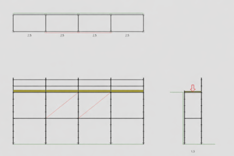 Cuplok scaffolding package 