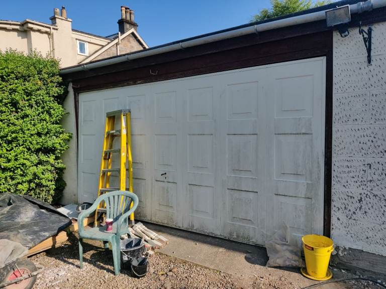 Double garage door