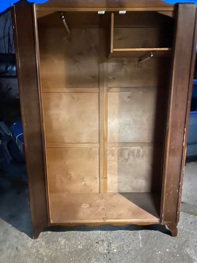 Vintage Double Wardrobe