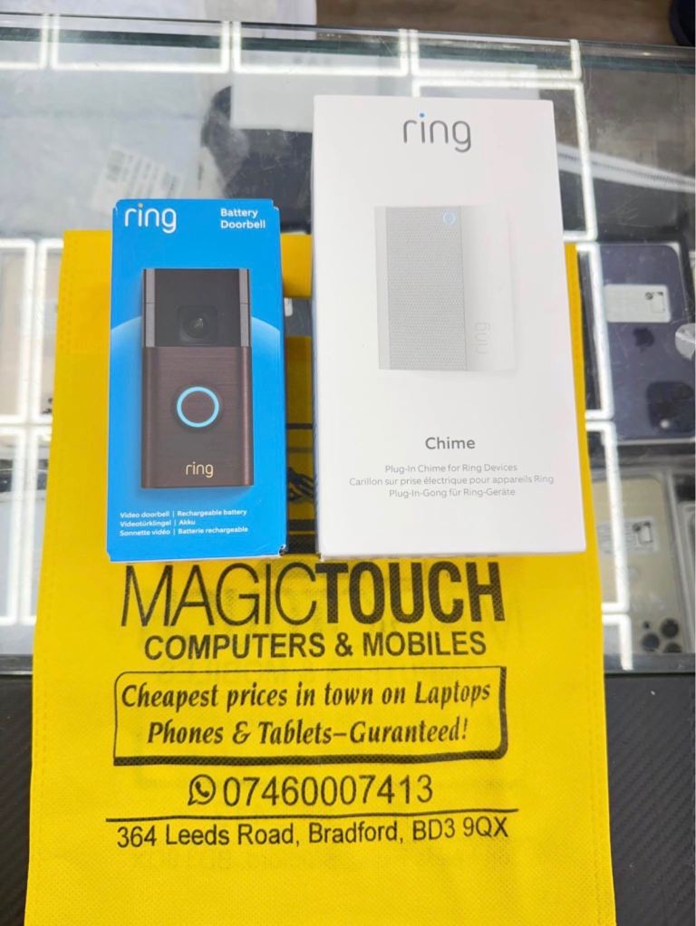 New Ring doorbell 2nd Gen With Chime Security Camera