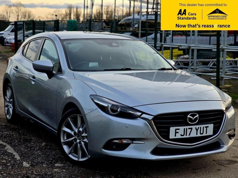 2017 Mazda Mazda3 2.0 SKYACTIV-G Sport Nav Hatchback 5dr Petrol Auto Euro 6 (s/s) (121 ps) Hatchb...