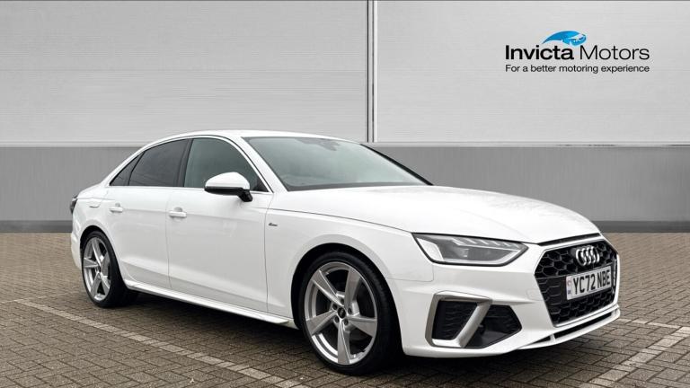 2022 Audi A4 35 TFSI 150hp S Line 4dr S Tronic Auto with Rear C Petrol