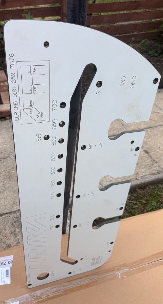 UNIKA Worktop jig 