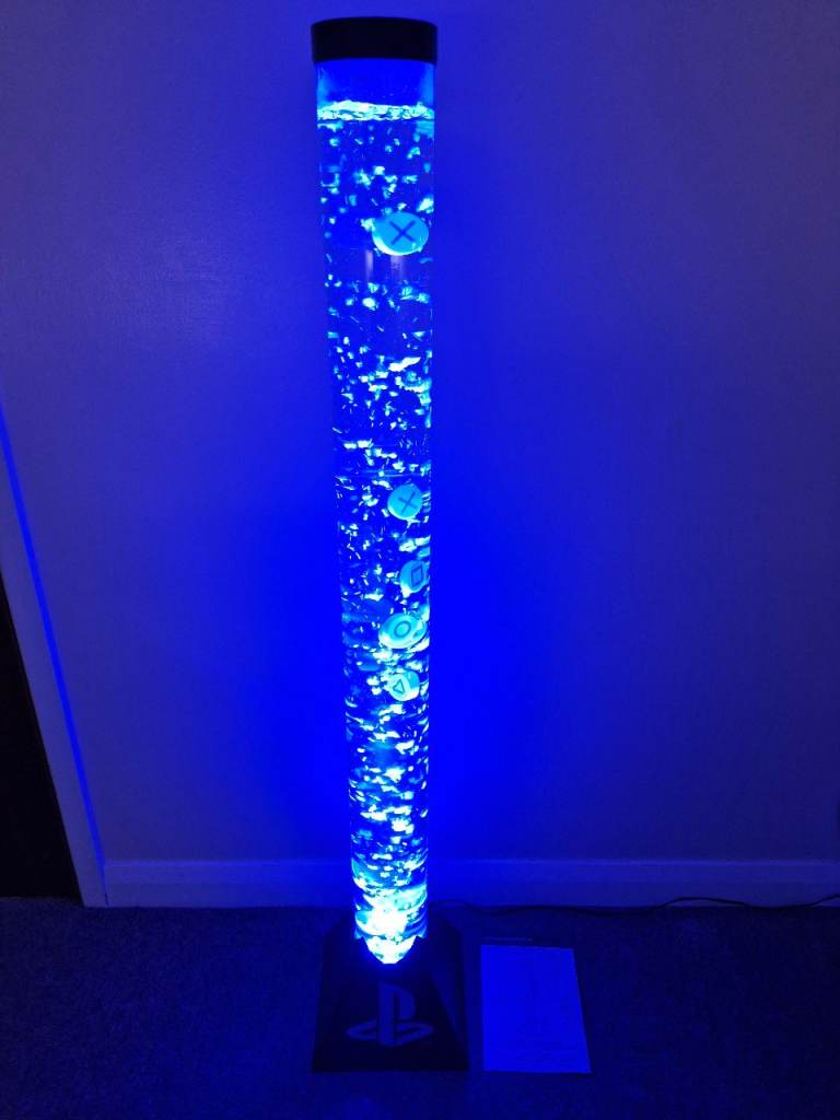 Giant PlayStation Bubble Tube Light