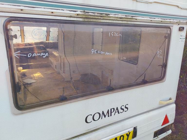 95 compass caravan rear window 