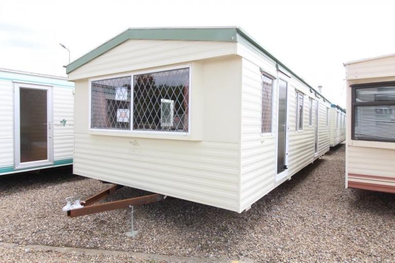 Static Caravan Mobile Home Atlas Oasis 32x12ft 2 Beds SC8851