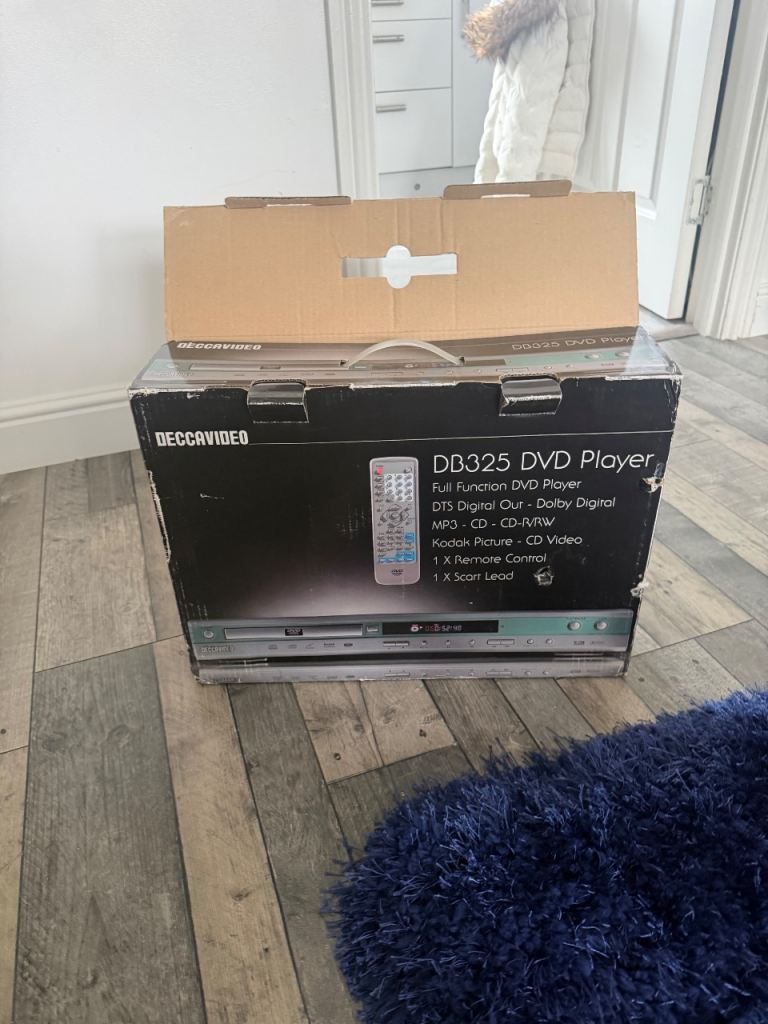 Deccavideo DB325 DVD Player – Brand New, Boxed