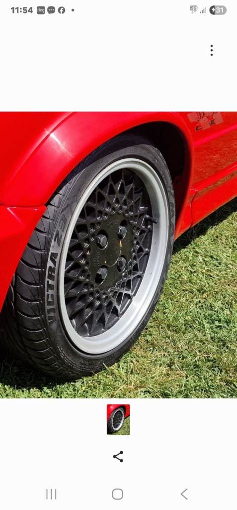 Rials VW Golf or Scirocco Mk1 GTI Alloy wheels x 4
