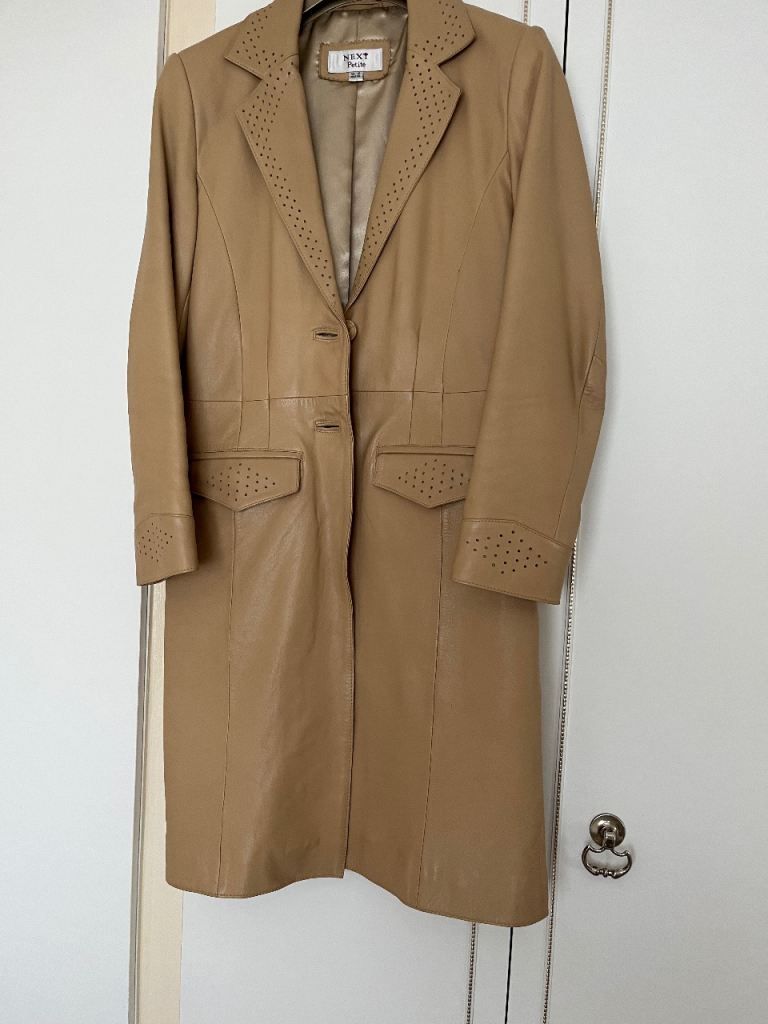 Next ladies Leather Coat