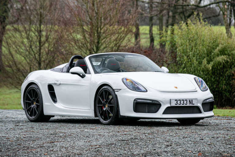  Porsche BOXSTER SPYDER 981 Manual