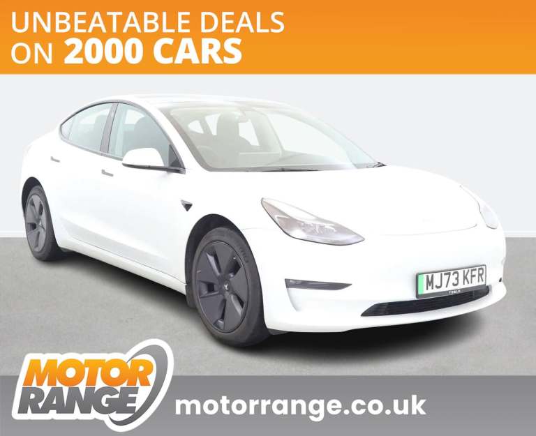 2023 Tesla Model 3 Long Range RWD 4dr Auto Saloon ELECTRIC Automatic