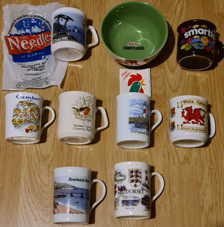 MUGS AND BOWL FOR SALE...