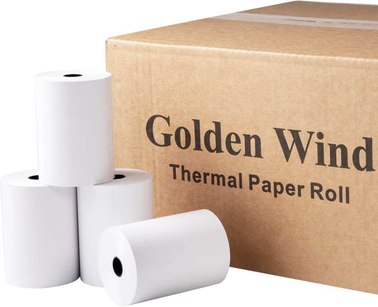 FREE - 50 Rolls, 57 * 50mm (2¼” x 85’) Thermal Paper  Receipt Roll for Card Terminals/Tills etc,