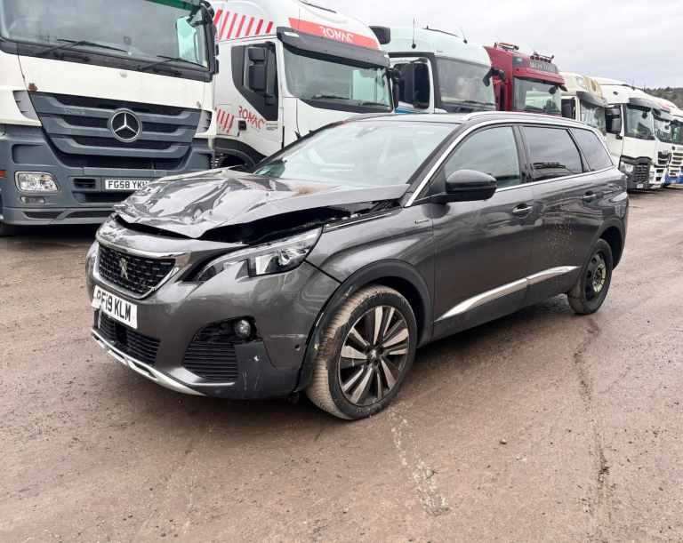 2019 PEUGEOT GT LINE PREMIUM 7 SEATER B-HDI 1.5 DIESEL DAMAGED SALVAGE