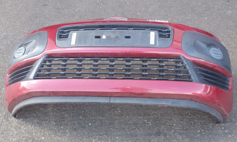 Citroen C3 Picasso Front Bumper KJCC Red 2010