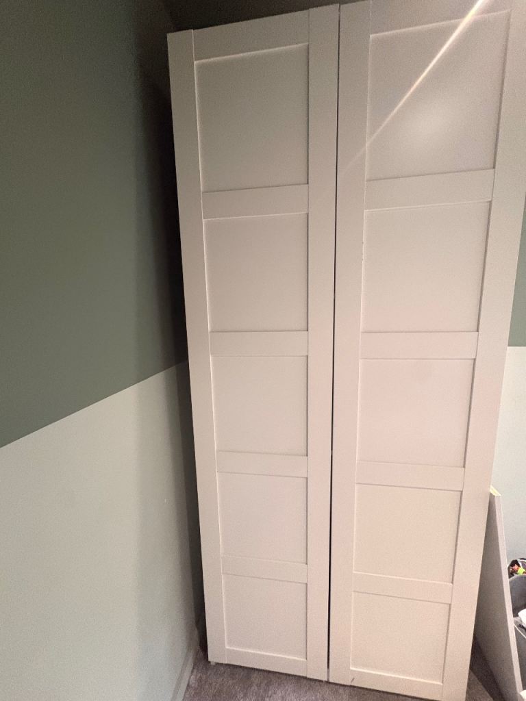 Ikea panelled wardrobe 
