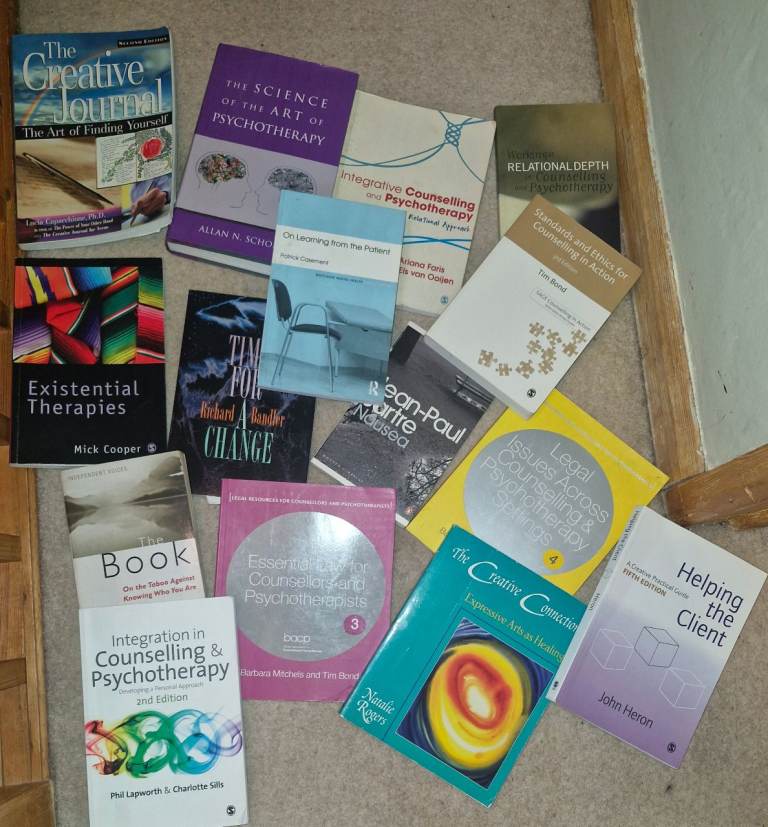 Counselling and psychotherapy books 