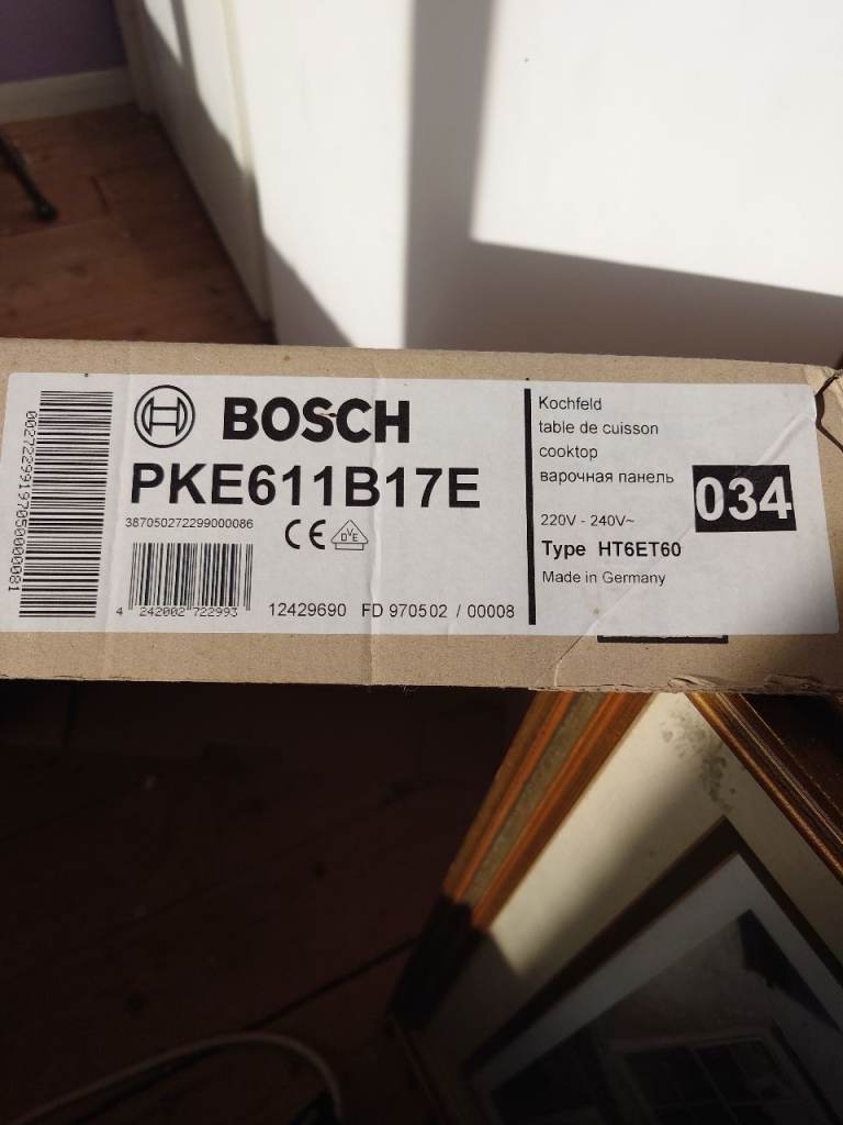 Bosch electric hob 