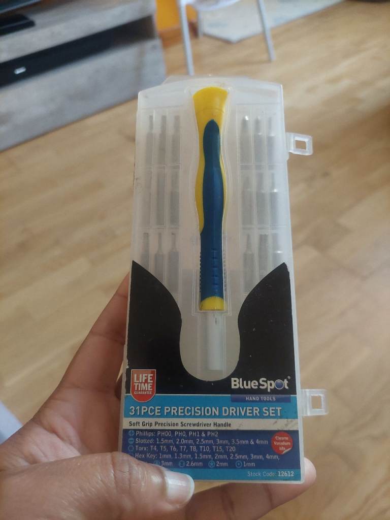 BlueSpot 31 Piece Precision Driver Set - As Good As New