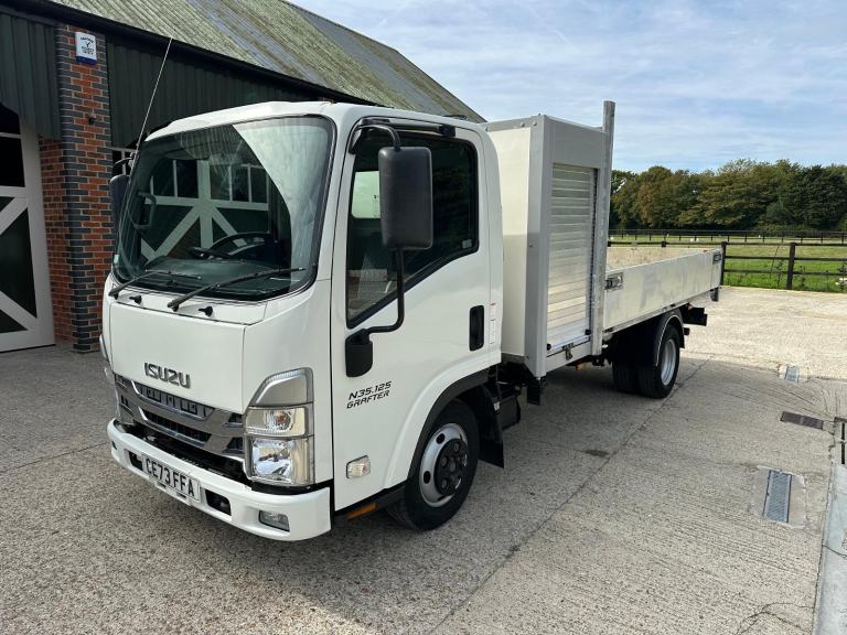 2023 Isuzu Grafter N35.125 Alloy Dropside Tipper Twin rear wheels 