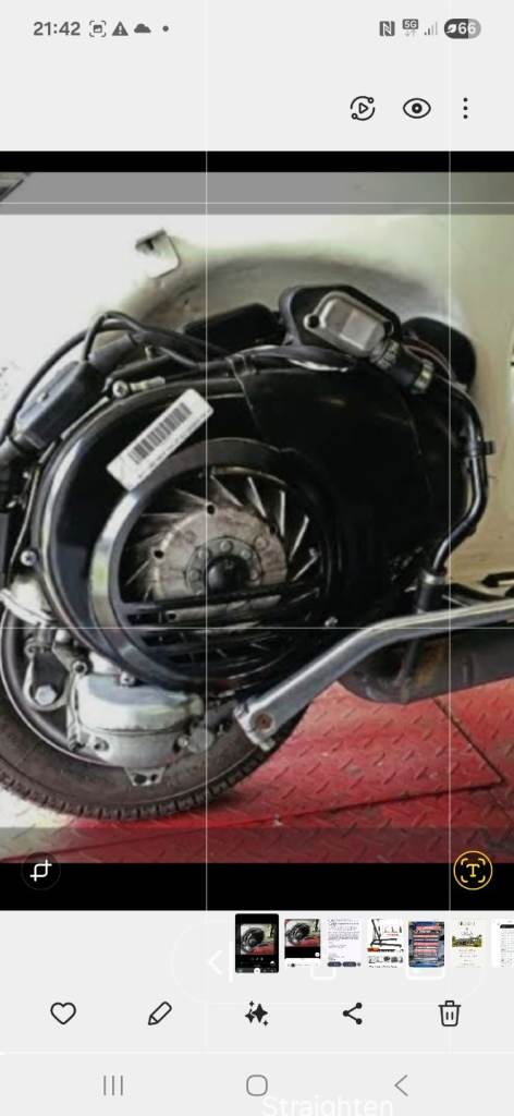 2012 Vespa PX125  engine complete