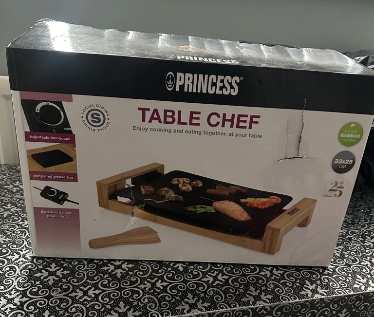 Princess table chef
