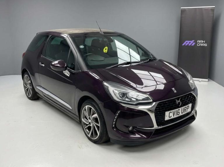 2016 DS Automobiles DS 3 1.2 DS3 Prestige PureTech S/S 2dr Convertible Petrol Manual