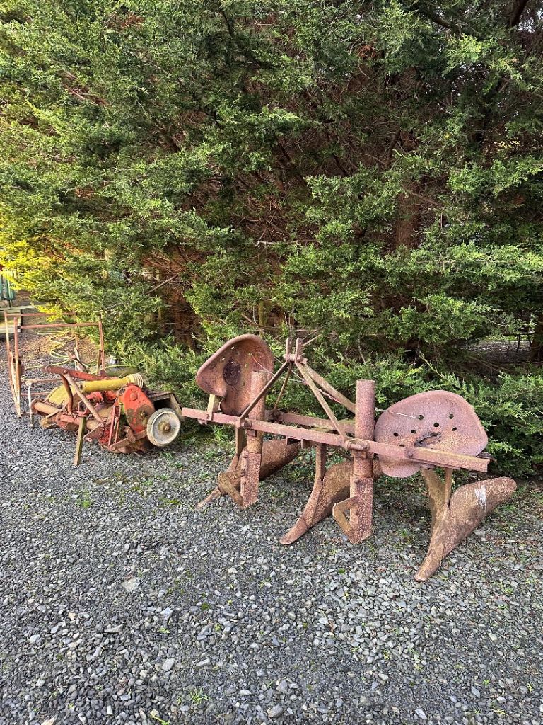 Drill plough and rotavator 