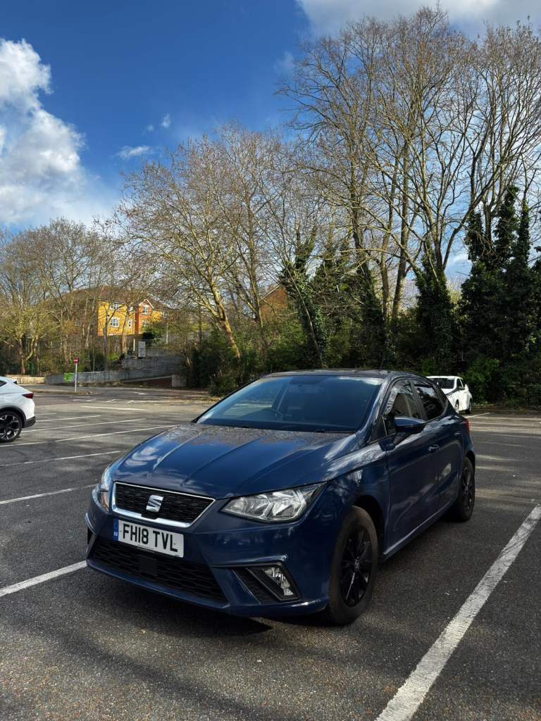 Seat Ibiza, 2018, Blue, Manual