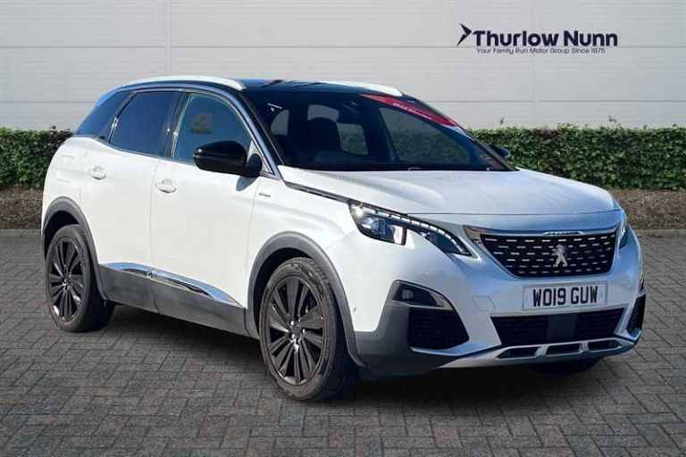 2019 Peugeot 3008 1.2 PureTech GT Line SUV 5dr Petrol Manual Euro 6 (s/s) (130 ps) SUV Petrol Manual